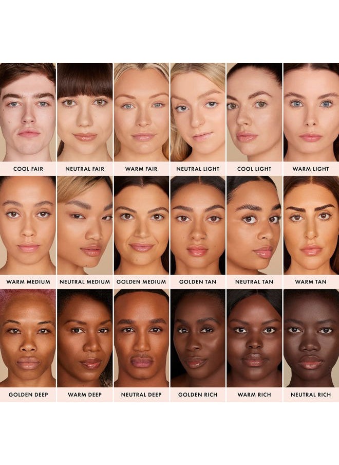 ICONIC LONDON Super Smoother Blurring Skin Tint | Light to Medium Coverage, Hydrating, Ultra-Lightweight Tinted Moisturizer, Cruelty-Free, Vegan Makeup (Golden Rich) 1.01 Fl oz  - Image 4