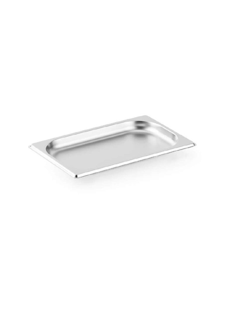 SOFIA REFRIGERATION GN Pan/Tray 1/4 2cm Stainless Steel Food Container Food Warmer, Food Storage, For Catering and Kitchen Use - Image 1
