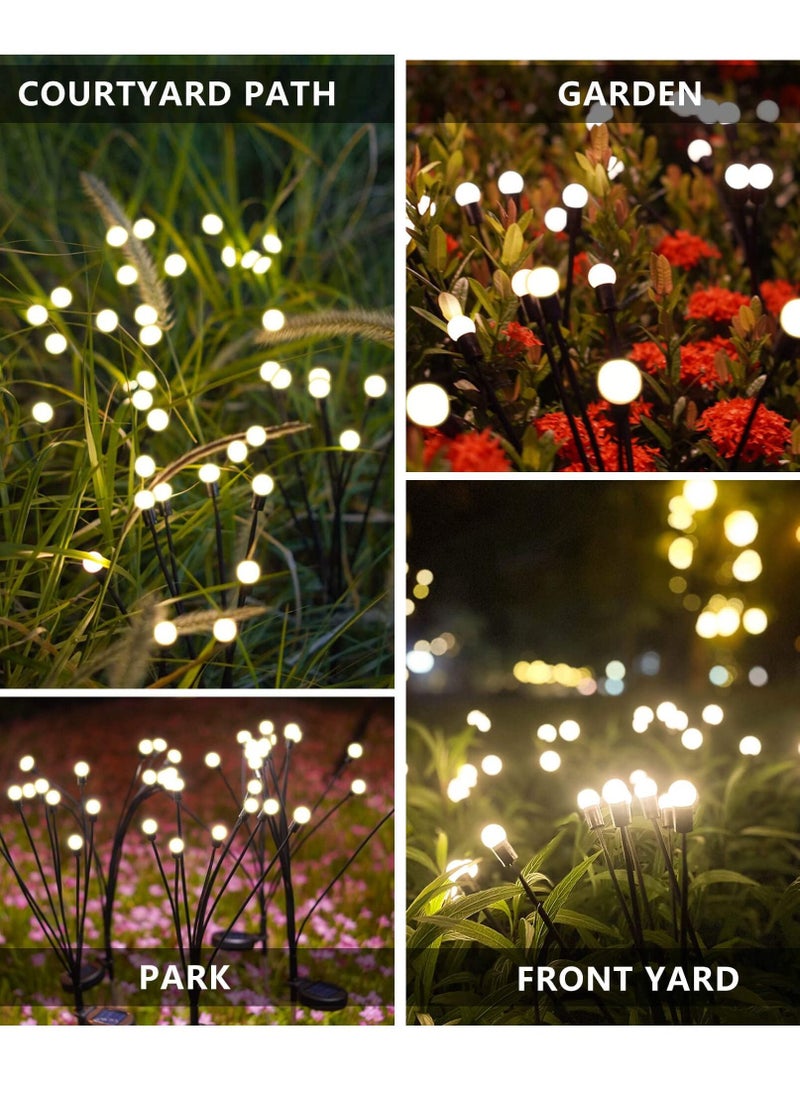 2-Piece Solar Powered Firefly Lights, Solar Lights Outdoor Waterproof, 8 Warm White Light Bulbs Starburst Swaying, Solar Garden Decorative Lights, for Path Landscape Outdoor Decorative Lights - pzsku/Z8C04E656DAAD110797BFZ/45/_/1705290229/9051f604-d278-4e9a-8e56-38fc7fa700ed