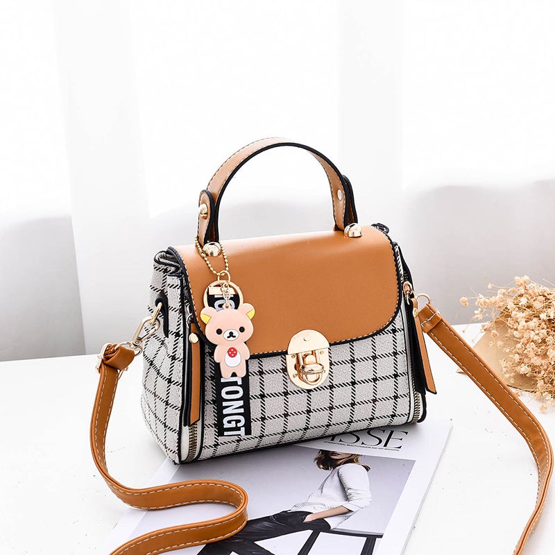 Bags For Women Korean Style Beautiful Small Square Bag Stripesd Crossbody Bag Casual Shoulder Crossbody Mini Bag - Image 4