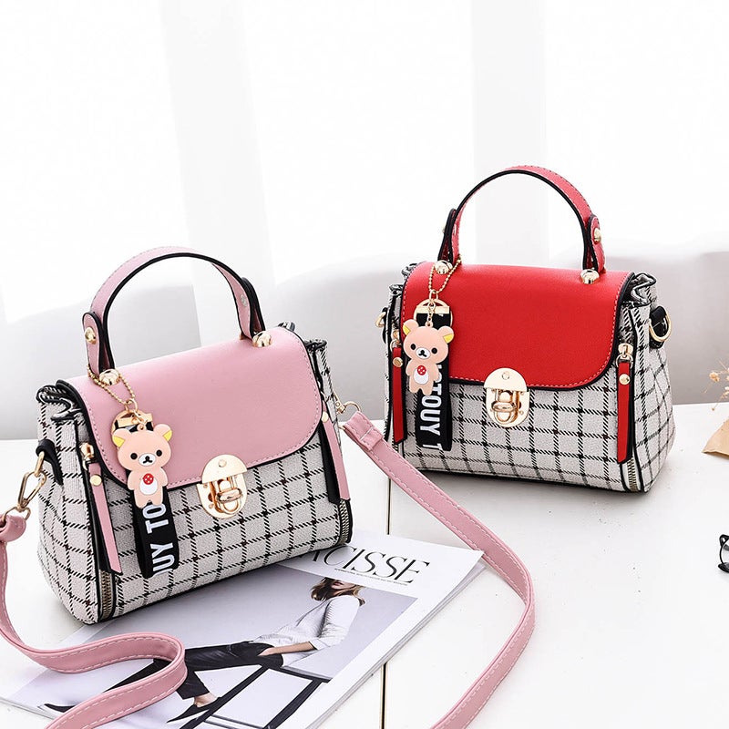 Bags For Women Korean Style Beautiful Small Square Bag Stripesd Crossbody Bag Casual Shoulder Crossbody Mini Bag - Image 2