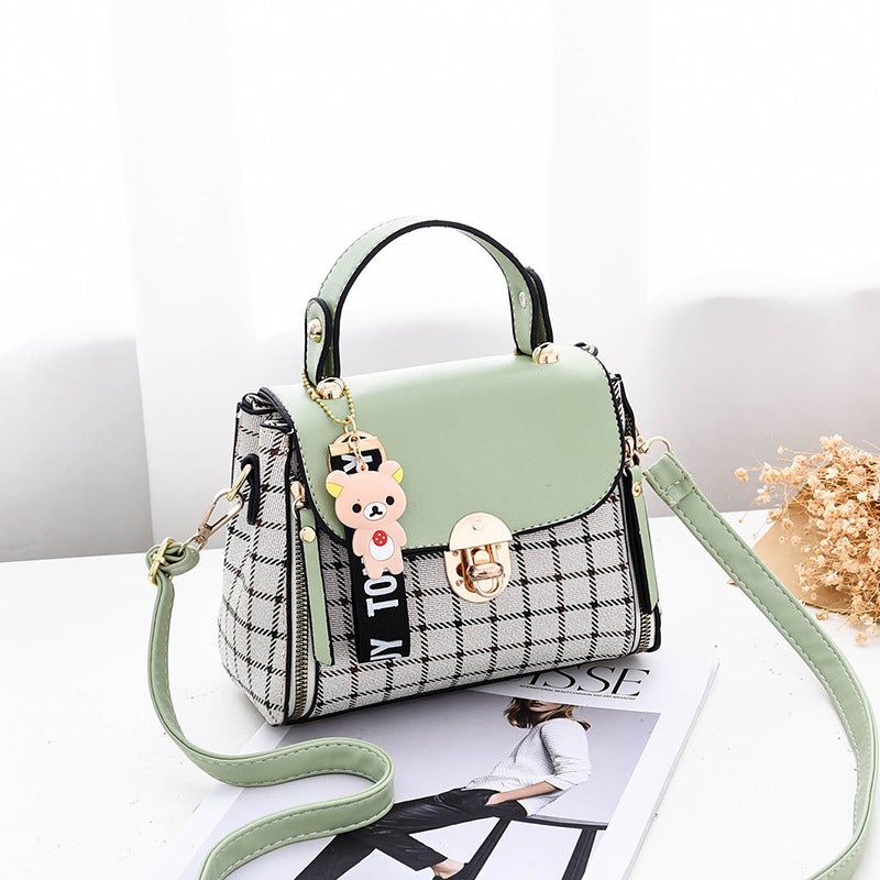 Bags For Women Korean Style Beautiful Small Square Bag Stripesd Crossbody Bag Casual Shoulder Crossbody Mini Bag - Image 5