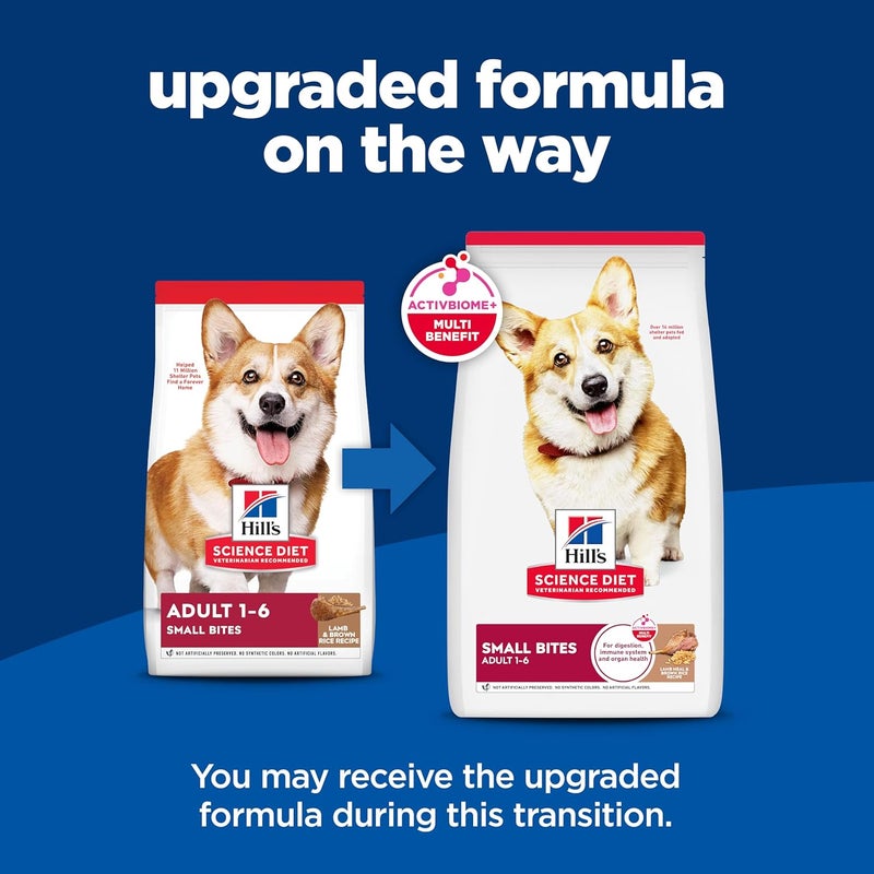 Hills Science Diet Adult 16 Adult 16 Premium Nutrition Small Kibble Dry Dog Food Lamb  Brown Rice 33 lb Bag - Image 2