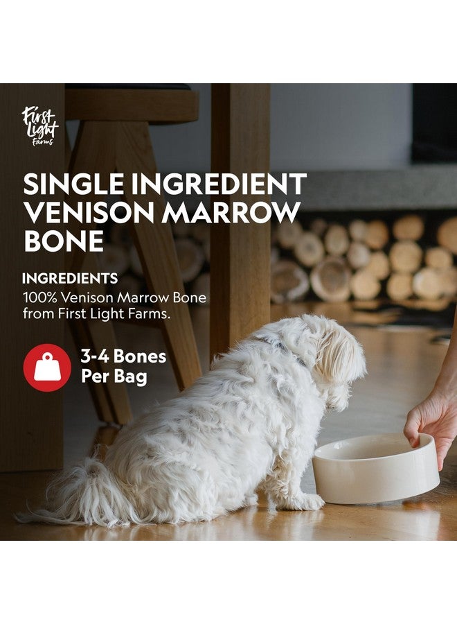 فيرست لايت عظام نخاع الغزال من فيرست لايت فارمز للكلاب | علكات طويلة الأمد | عبوة من 3 علكات طبيعية للكلاب لصحة الأسنان والمفاصل والتحفيز الذهني | خالية من الجلود الخام | مكافآت آمنة وصحية | 5.2 بوصة - Image 5