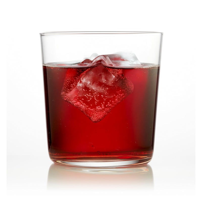 طقم كؤوس ليبي كاف روكس زجاجية أنيقة طقم كؤوس شرب مكون من 8 كؤوس متعددة الاستخدامات آمنة للغسل في غسالة الصحون