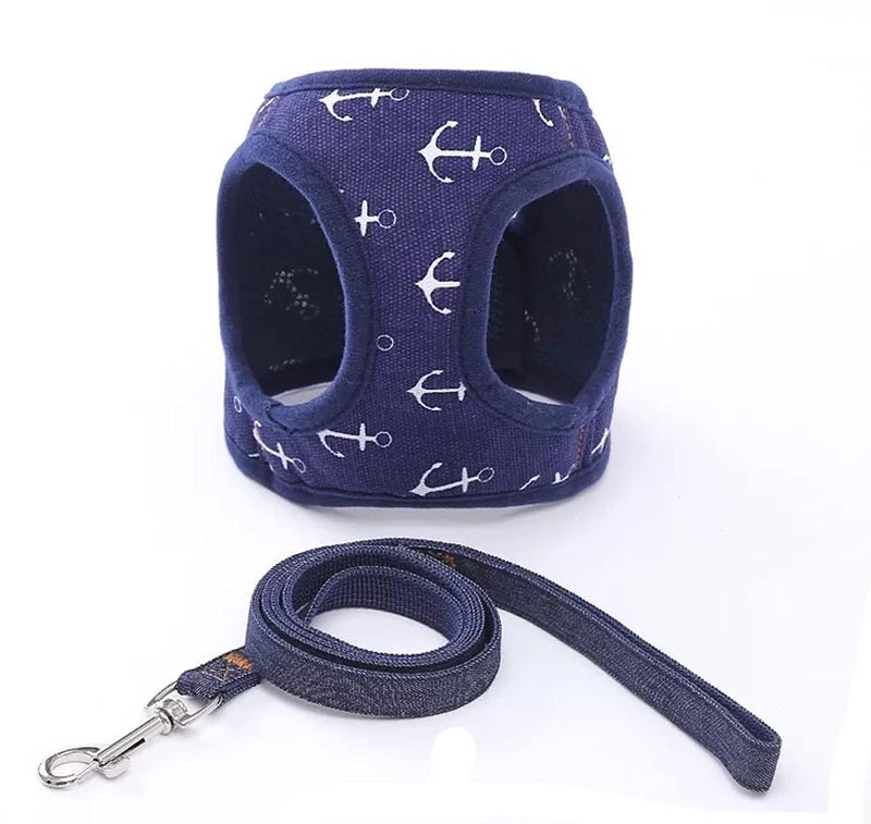 KUTKUT Adjustable No-Pull & No-Choke | Breathable, & Comfortable Dog Harness and Leash Set for Small Dogs (Size: L, Adjustable Chest: 41 cm-46 cm, Pet Weight 5-7 Kg) - Image 1
