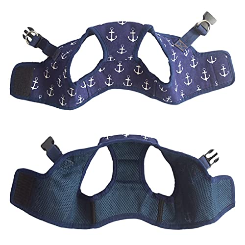 KUTKUT Adjustable No-Pull & No-Choke | Breathable, & Comfortable Dog Harness and Leash Set for Small Dogs (Size: L, Adjustable Chest: 41 cm-46 cm, Pet Weight 5-7 Kg) - Image 2