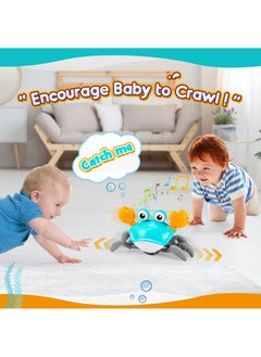 Generic Sensory Toys for Babies, Crawling Crab Toy Baby Toys 0-6 Months Gifts for 1 2 Year Old Girls Boys Crab Toddler Toys for 1-2 Year Old Girls Tummy Time 0-6 6-12 Months Birthday Gift Toys  - Image 4