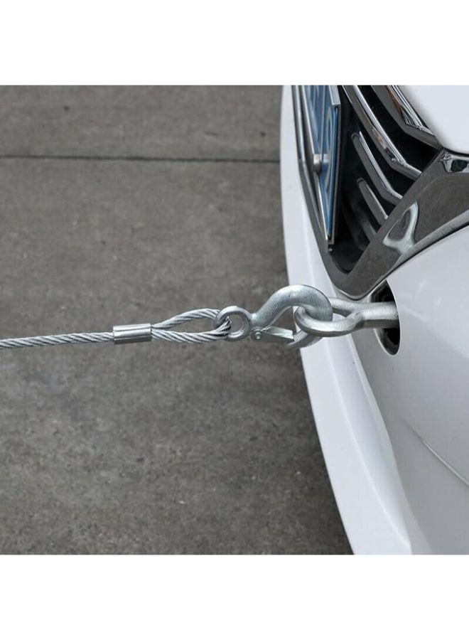 Generic 4M Emergency Steel Tow Rope with Hook for Car - Image 4