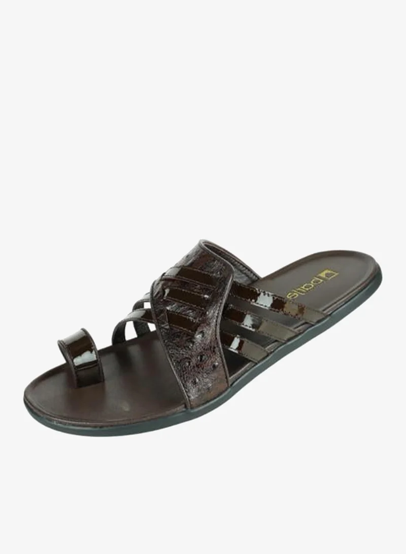 008-3423 Barjeel Uno Mens Arabic Sandals 389A-11 Coffee