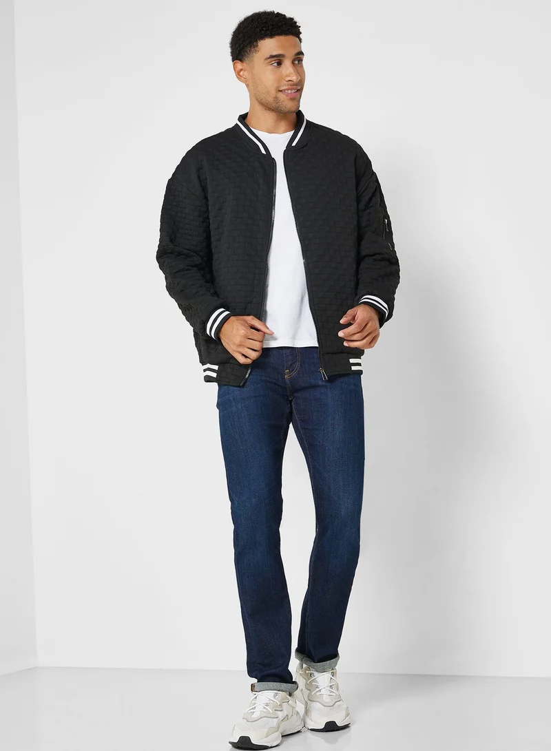 OFF LIMITS Zip Up Sweater