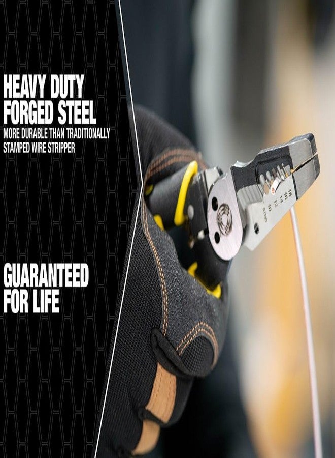 Southwire - 65028140 Tools & Equipment S816SOLHD Forged Wire Stripper: Strips 8-16 AWG SOL And 10-18 AWG STR; Shears 6-32 & 8-32 Bolts; Linesman Head; Heavy Duty Forged Steel - Image 2