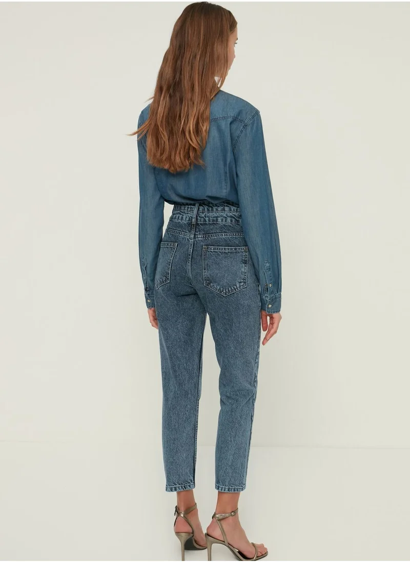 trendyol High Waist Mom Jeans