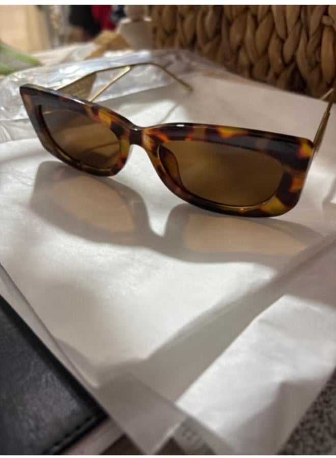 PRADY PRADA Cycling Sunglasses Fashion PR A 50 Sunglasses,Triangle Logo Fashion Glasses,Unisex,Gold Frame with Grey Edge - Image 2