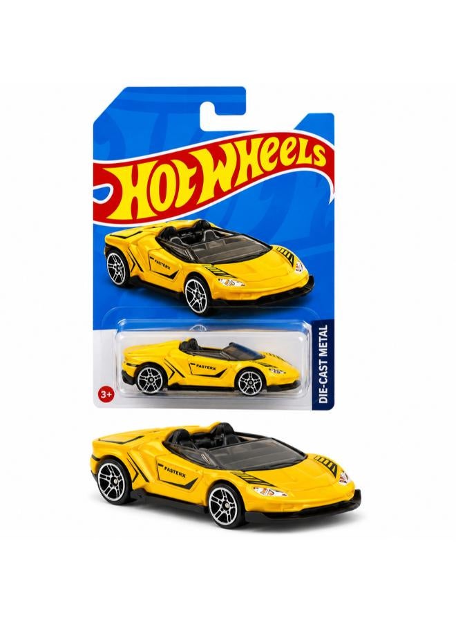 Yellow Speed Die-Cast Toy Car 1:64