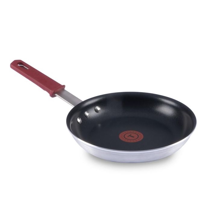 T-fal Professional VX3 Brushed Nonstick with Stainless Steel Handle Fry Pan 8.5Inch, Oven Broiler Safe 400F, Cookware, Pots and Pans, Skillet, Restaurant & Business Grade, Certified NSF and CBA, Black - Image 1