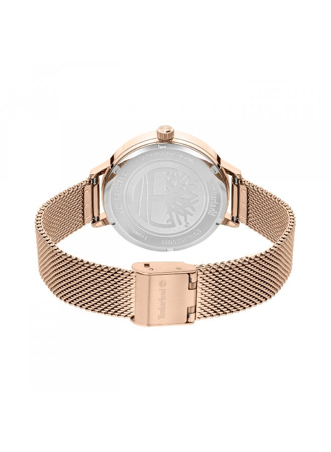 Timberland Women Cranmore Rose Gold Analog Watch & Bracelet Gift Set for Women - Image 4