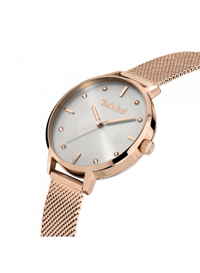 Timberland Women Cranmore Rose Gold Analog Watch & Bracelet Gift Set for Women - Image 3