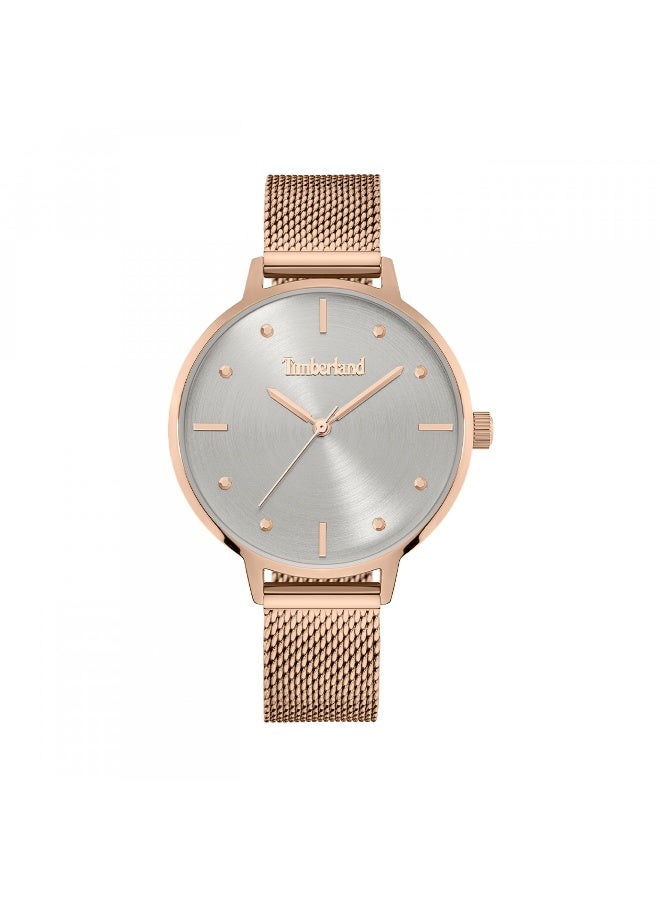 Timberland Women Cranmore Rose Gold Analog Watch & Bracelet Gift Set for Women - Image 2
