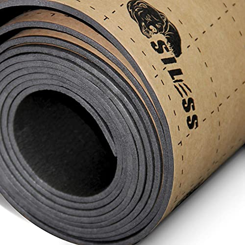 Siless Liner 157 (4 mm) mil 36 sqft Car Sound Deadening Closed Cell Foam & Heat Insulation mat - PE Foam Sound Deadener Material & Heat Barrier - Image 1
