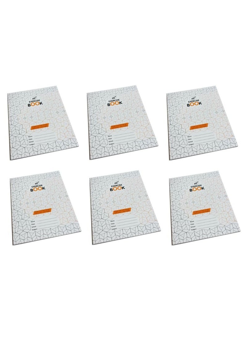 Psi - 6-Piece Single Line Exercise Notebook 100 Pages - Image 1