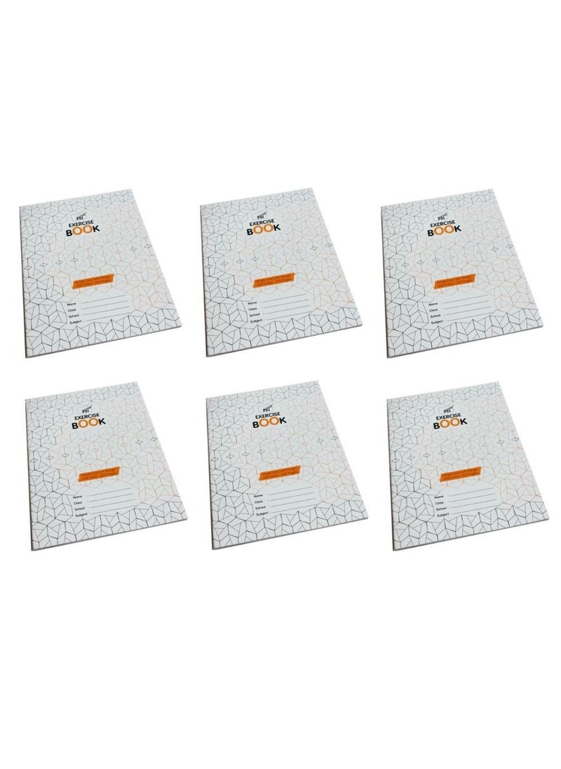 Psi - 6-Piece Single Line Exercise Notebook 100 Pages - Image 1