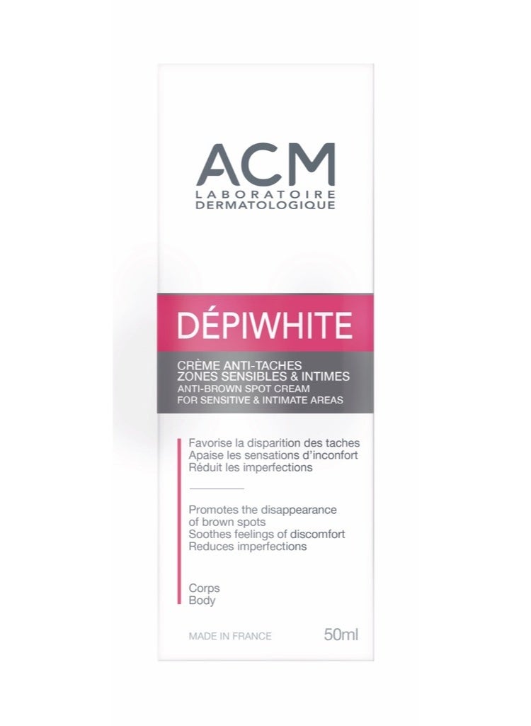 ACM Laboratoire dermatologique Depiwhite Sensitive & Intimate Areas Anti-Brown Spot Cream 50Ml - Image 2