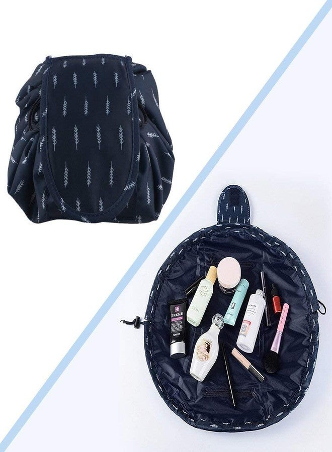 Wishbone WASH Bag Cosmetic Pouch, Make up Bag for Home & Travel, Toiletry Bag for Cosmetics, Brushes, Accessories Set of 3 - Wash Bag - Multicolor - Image 2