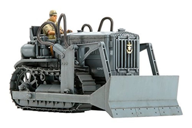 Tamiya Models Komatsu G40 Bulldozer Model Kit - Image 2