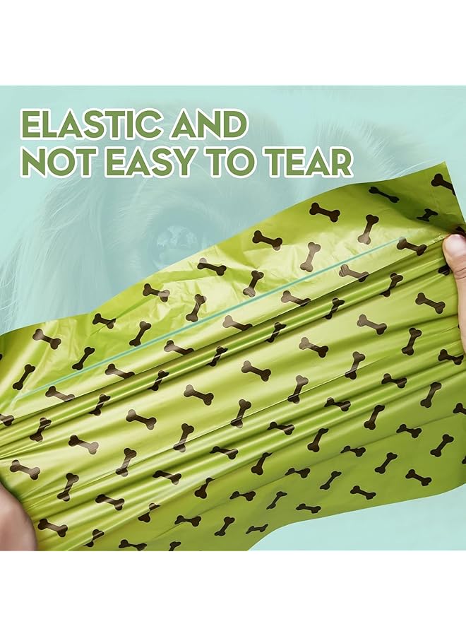 Standard Dog Poop Bags With Dispenser And Leash Clip Unscented 270 Count 18 Pack Of 15 33 X 22.8 Centimeters  - Image 4