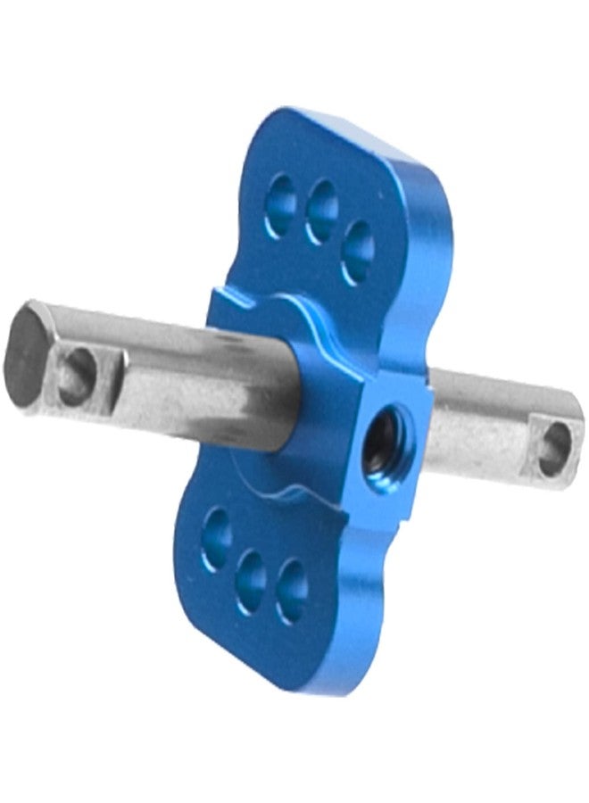 Vgoohobby Aluminum RC Differential Locker Spool 2WD Diff Locker Mounts Upgrades Part Compatible with 1/10 Traxxas Slash 2WD Rustler Stampede 2WD Bandit 2WD 1/10 RC Car (Blue) - Image 1