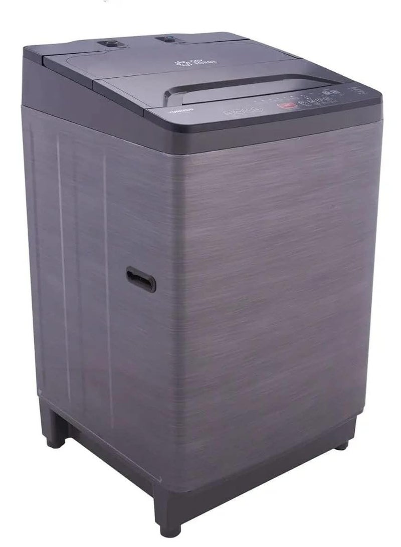 TORNADO Top Load Washing Machine 12Kg with Drain Pump, 860 RPM, 6 Programs, Dark Silver – TWT-TLN12LDS - Image 3