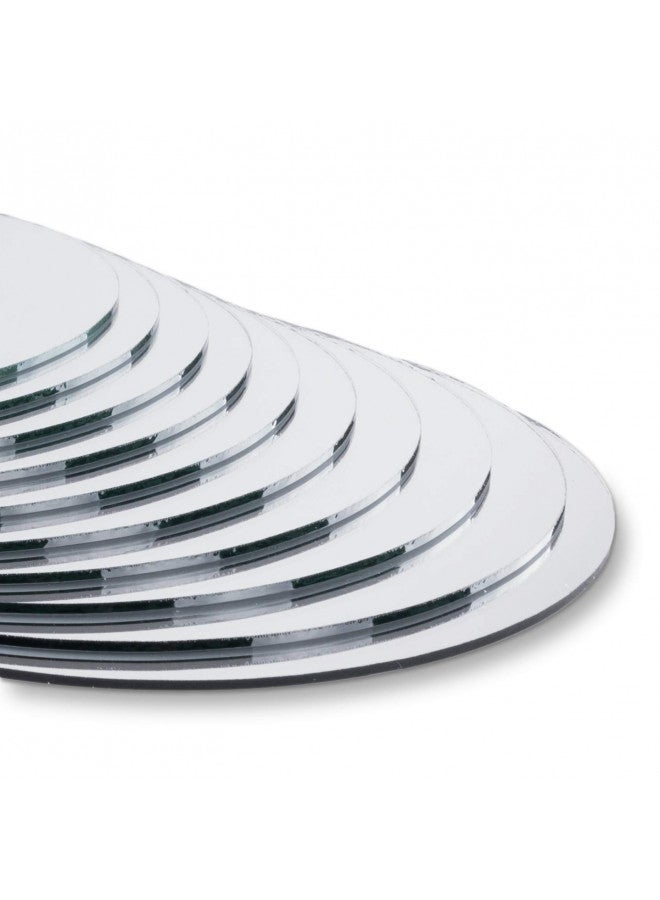 Super Z Outlet Round Mirror Wedding Table Centerpieces, 10 Pieces, 10" Inches - Image 2