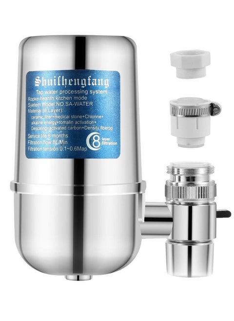 Faucet Tap Water Purifier 8 Layer Purification Remove Lead Chlorine