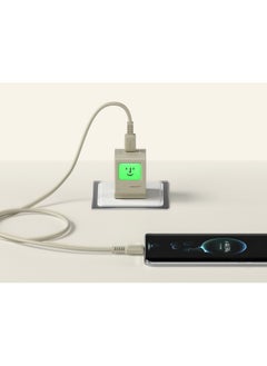 SHARGE SHARGE SL108 Data Cable Fast Charging PDCable Retro Type C to C Cable 100W Fast Charging Built to Last Multiple Device Compatibility iPhone  - Image 3