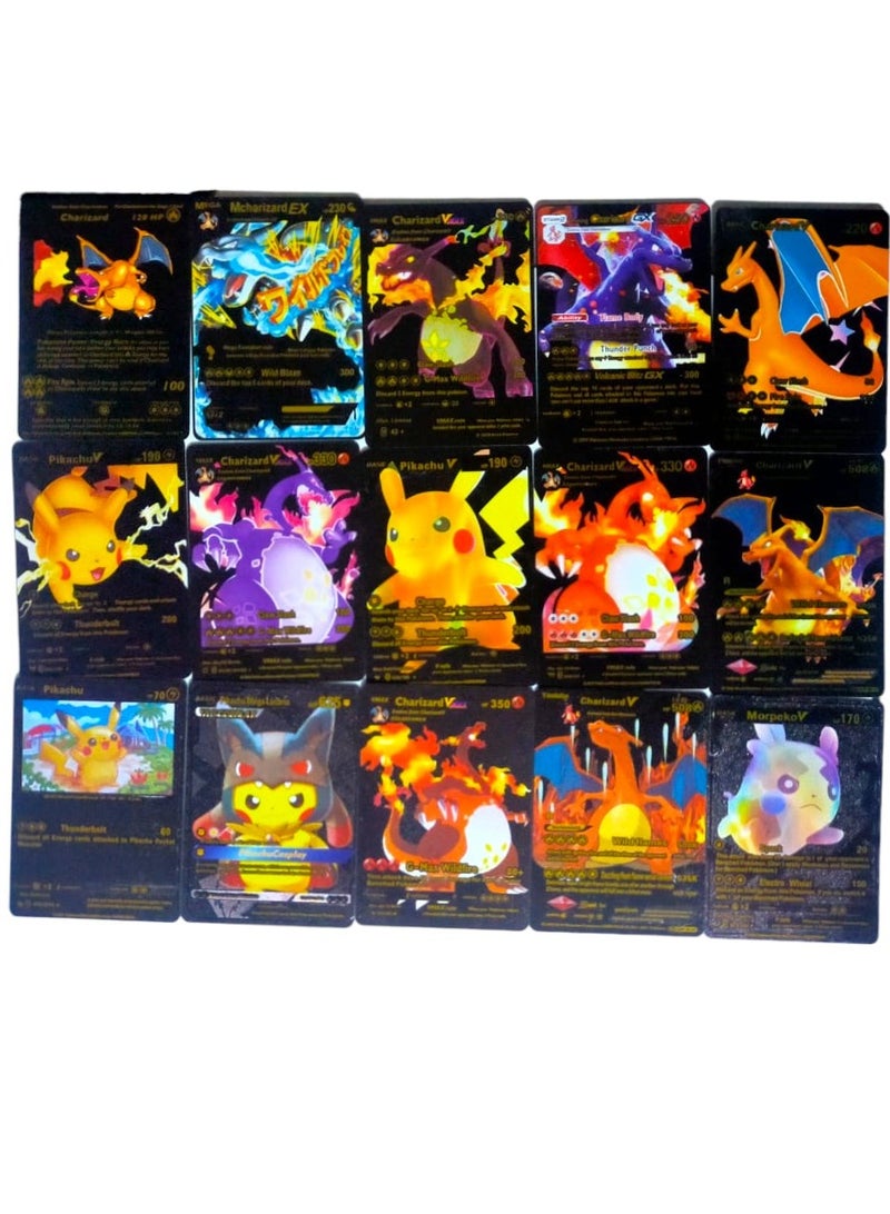 بوكيمون مجموعة بطاقات بوكيمون السوداء   مجموعة من 55 بطاقة - Image 2
