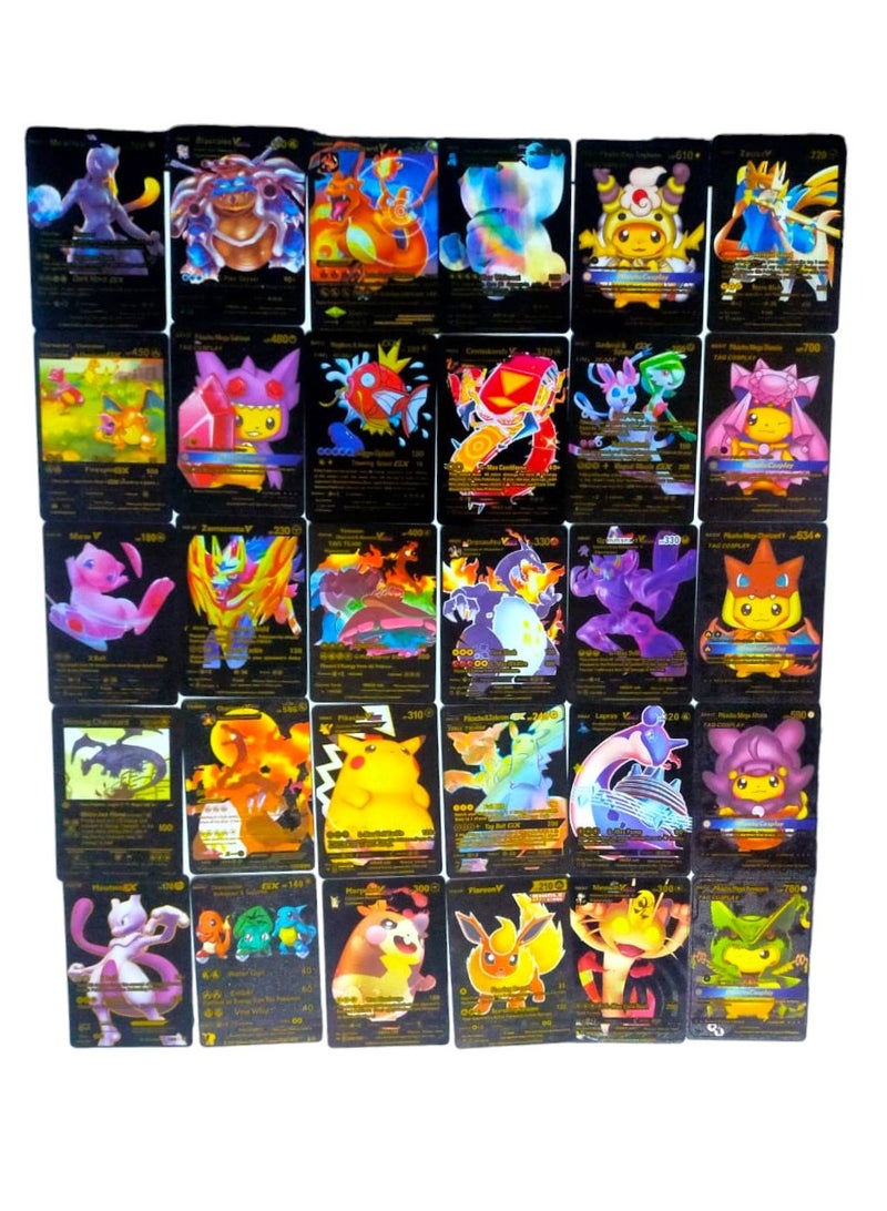 بوكيمون مجموعة بطاقات بوكيمون السوداء   مجموعة من 55 بطاقة - Image 5