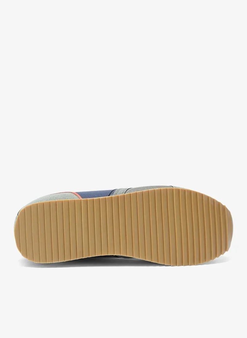 U.S. Polo Assn.  US Polo Assn MEDI GLB 6FX Men’s Casual Sneakers – Khaki & Navy Lifestyle Shoes  | Best Price UAE