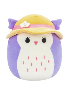 Squishmallows Holly The Purple Owl with Sun Hat Plush Toy (19 cm) - pzsku/Z8C067223E441D4A01E7CZ/45/_/1740659716/b0f23530-9995-42f6-97d1-a1f141830c99