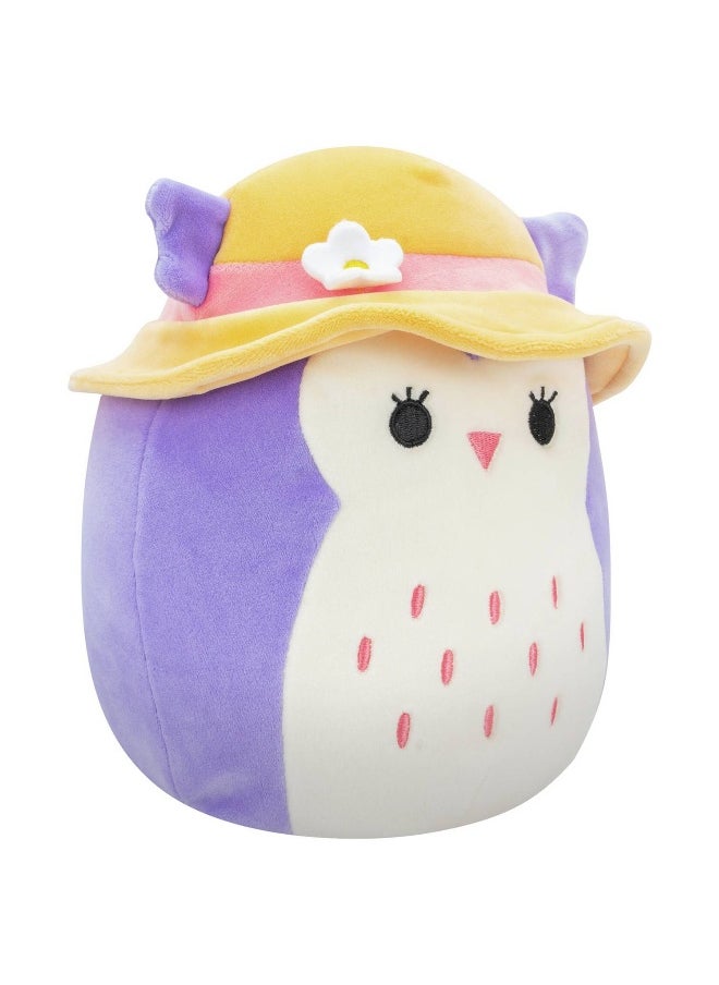 Squishmallows Holly The Purple Owl with Sun Hat Plush Toy (19 cm) - pzsku/Z8C067223E441D4A01E7CZ/45/_/1740659717/c61fe2d1-dad8-47ca-9e5c-83c5ce66e3b9