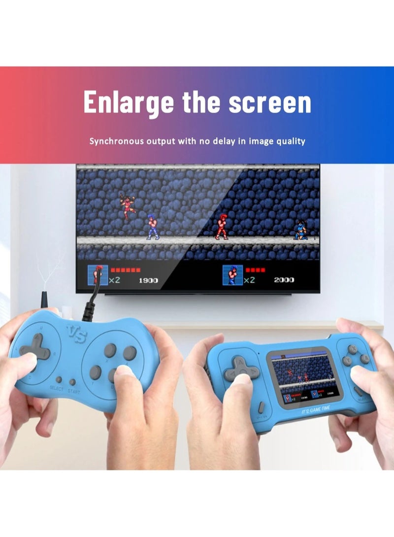 Retro Portable Mini Handheld Video Game Console A15 Kids Mini Double Game Player Built-in 500 Games Retro Game Machine - Image 2