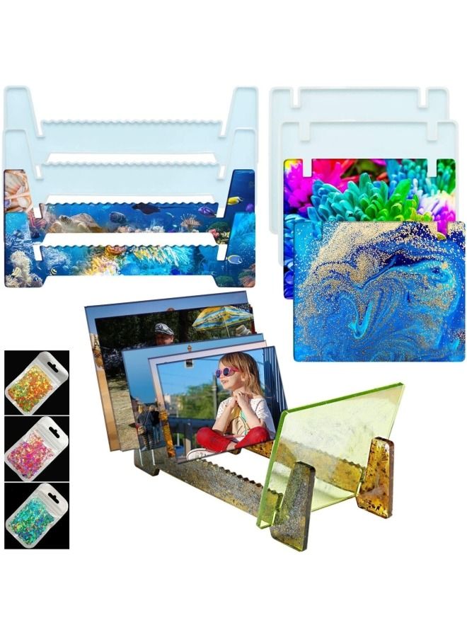 File Organizer Epoxy Resin Molds 4 Pieces for Artworks - Image 1