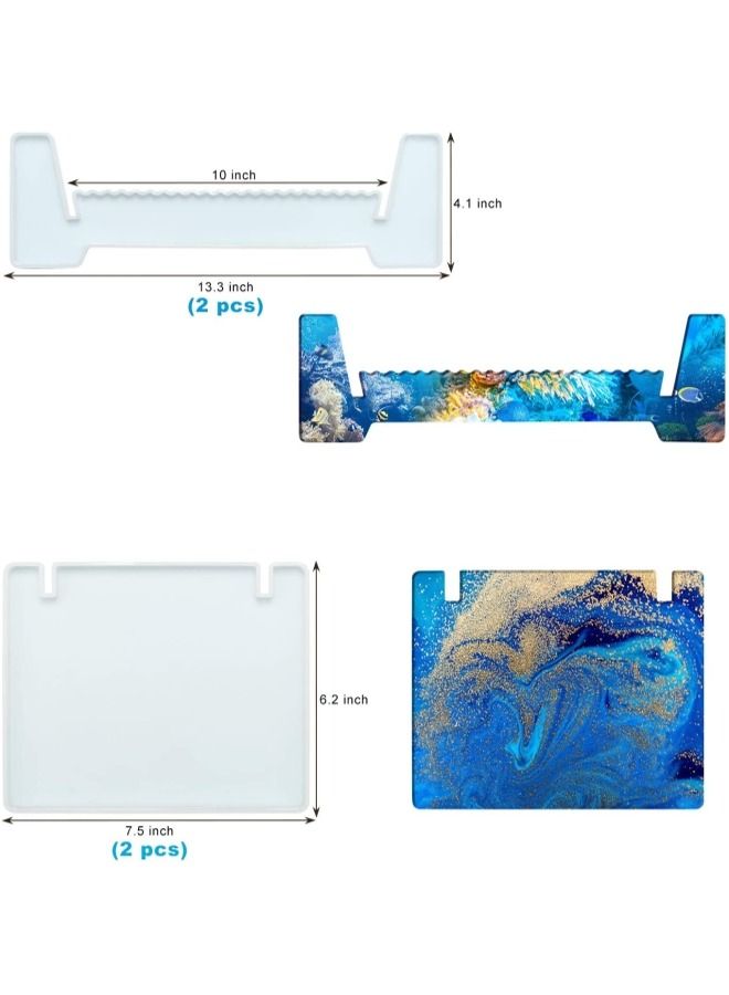 File Organizer Epoxy Resin Molds 4 Pieces for Artworks - Image 2
