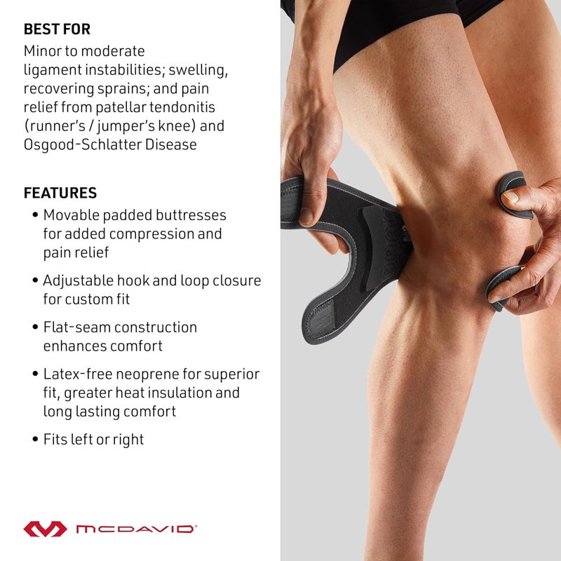 McDavid 419Rbk Level 2 AdjUStable Knee Support, Large/X-Large - Image 4