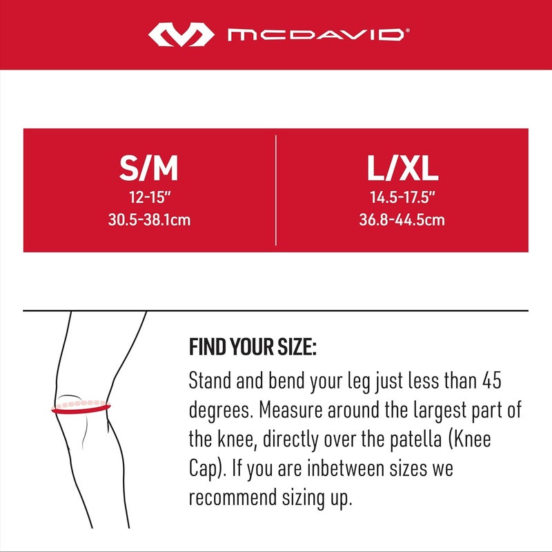 McDavid 419Rbk Level 2 AdjUStable Knee Support, Large/X-Large - Image 5