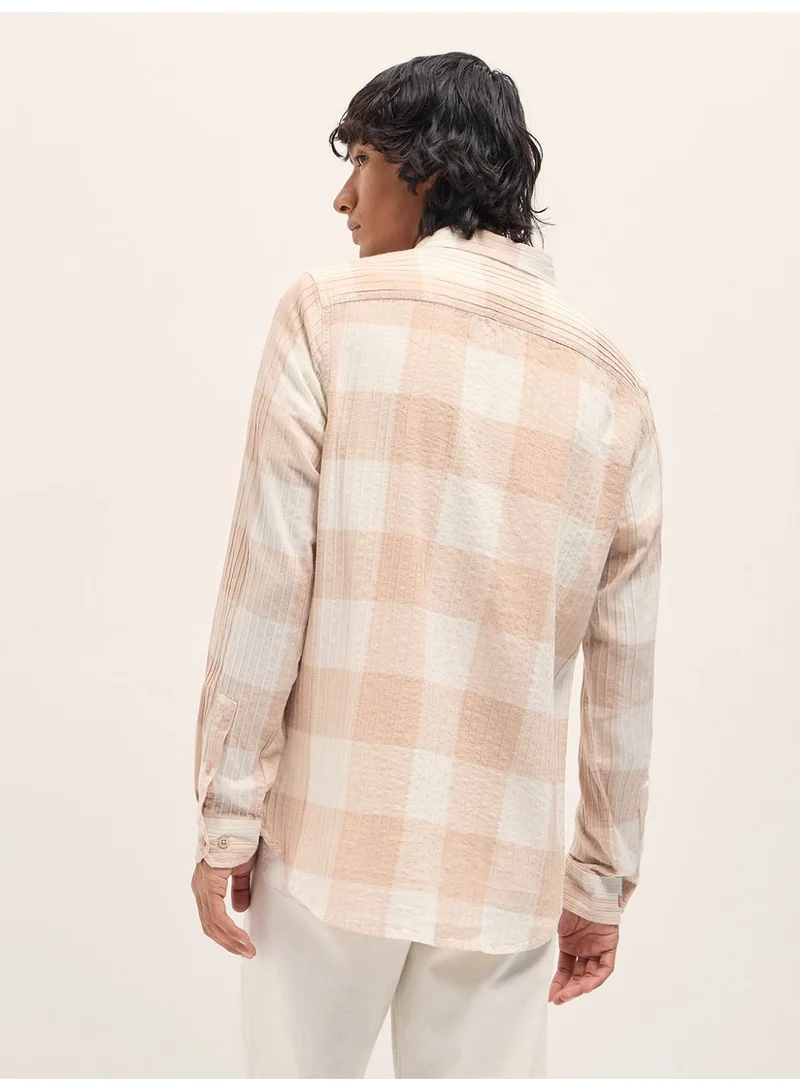 The Bear House  Men’s Long Sleeve Shirt – Classic, Comfortable and Stylish Essential for Work, Travel or Casual Outings for Men | Best Price UAE