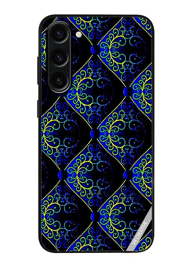 VR CREATIVE Protective Case Cover For Samsung Galaxy S24 Plus Fractal Abstract Design Multicolour - Image 1