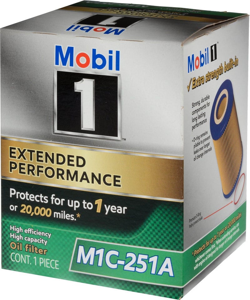 Mobil 1 M1C-251A Extended Performance Oil Filter, 1 Pack - Image 3