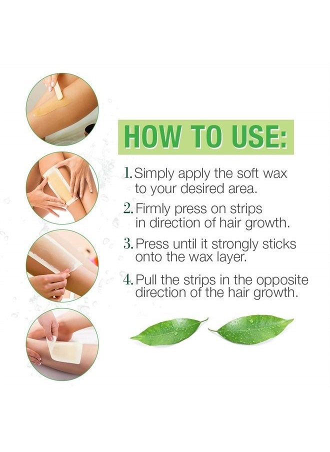 Clean + Easy Muslin Waxing Roll for Hair Removal, 3.5 inches x 40 yards  - Image 2