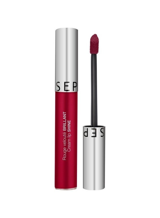 SEPHORA COLLECTION SEPHORA Cream Lip Stain Liquid Lipstick – 21 Dearest Ruby | Long-Lasting Matte Finish, High Pigment, Transfer-Proof - Image 1